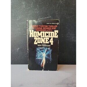Homicide Zone 4 By Nick Christian Paperback